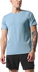 (CN) Футболка с коротким рукавом Alo Yoga Conquer Reform Crewneck Short Sleeve, Синяя (XL)