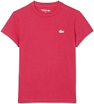 (EU) Футболка женская Lacoste Core Performance, Розовая (р. 36)