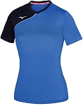 (EU) Футболка женская Mizuno Team Trad Soukyu, Синяя (M)