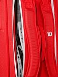 Сумка Wilson для тенниса Super Tour 9R 2025, Красная