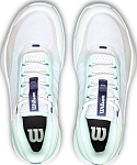 (EU) Кроссовки женские Wilson Intrigue Tour Clay White/ Blue Women, Белые (р. 40 2/3)