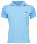 (EU) Поло женское Head Padel Tech Nv, Синие (S)