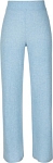 (CN) Кашемировые брюки Alo Yoga Cashmere High-Waist Plush Waffle Pant, Голубые (S)