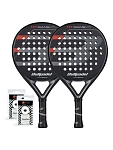 (EU) Ракетка для падел тенниса Двойной Набор Bullpadel Game Control Черный