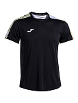 Футболка мужская Joma Challenge Short Sleeve T-Shirt M, Чёрная (M)
