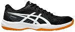 Кроссовки мужские Asics Upcourt 6, Черные/Белые, для тенниса и падела (р. 42)