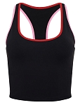 Топ женский Beach Riot Ash Top W, Чёрный (M)