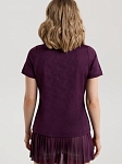 Футболка женская 7/6 Kate T-shirt - Potent Purple, Винная (L)