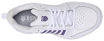 Кроссовки женские K-Swiss Court Express 2, Белые/Фиолетовые (р. EUR 37.5)