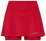 (EU) Юбка женская Head Club Basic 814399, Красная (XS)