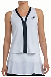 (EU) Безрукавка женская Bullpadel Talita, Белая (XL)