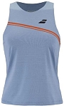 (EU) Майка женская Babolat Play, Серая;Синяя (M)