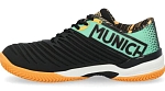 (EU) Кроссовки мужские Munich Padx 61 Padel Black 4034061, Чёрные (р. 45)