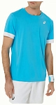 (EU) Футболка мужская Asics Court SS Top 2041A255, Небесно-голубая (S)