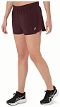 (EU) Шорты женские Asics Core Split, Красные (XL)