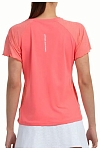 (EU) Футболка женская Bullpadel Dedale с коротким рукавом, Розовая (S)