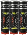 (EU) Мячи для падел тенниса Nox Pro Titanium, 3 банки (4 шт в банке)