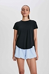 Футболка женская SURE 1ATSP_25039_999, Чёрная (XL)