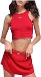 (CN) Топ женский Alo Yoga Aspire Tank, Красный (XS)