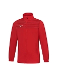 (EU) Куртка мужская Mizuno Team Chiba Micro, Красная (XL)