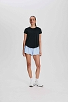Футболка женская SURE 1ATSP_25039_999, Чёрная (XL)