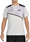 (EU) Футболка мужская Bullpadel Dinneno 25V, Серебристая (XL)