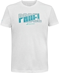 (EU) Футболка мужская Babolat Cotton Tee 6MS24441, Белая (S)