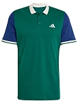 Поло мужское Adidas Heritage Polo M, Зеленое/Синее (S)