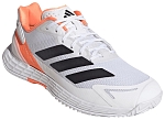 Кроссовки мужские Adidas Defiant Speed 2, Белые/Чёрные/Оранжевые (р. EUR 44.6)