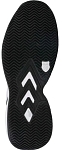 (EU) Кроссовки мужские Kswiss Ultrashot Light Clay White/Black 04742-102-M, Белые (р. 41)