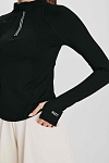 Лонгслив женский SURE 1/2 zip с охлаждающим эффектом, Черный (L)