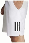 (EU) Шорты мужские Adidas Club 3 Stripes Kue78 7 дюймов, Белые (XS)