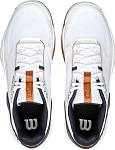 (EU) Кроссовки мужские Wilson Rush Pro 5 Clay White/Navy Blue Wrs338670, Белые (р. 42)