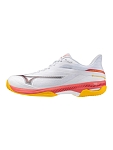 (EU) Кроссовки мужские Mizuno Wave Exceed Court Ac, 61GA2518, Бело-Оранжевые (р. 44,5)