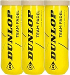 (EU) Мячи для падел тенниса Dunlop Team Padel, 3 банки (3 шт в банке)