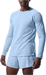 (CN) Футболка спортивная мужская Alo Yoga Vapor, Голубая (M)