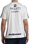 (EU) Футболка мужская Bullpadel PAQUITO 26V T-SHIRT, Белая (L)
