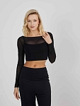 Лонгслив женский SURE 1ATSP_5011_999, Черный (M)