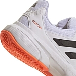 (EU) Кроссовки мужские Adidas Courtjam Control 3 White Kj3699, Белые (р. 46)