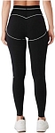 (CN) Легинсы женские Alo Yoga Airbrush High-Waist Heart Throb, Чёрные (XS)
