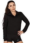 Свитшот женский Elewin Castor Black, Черный (L)
