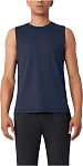 (CN) Майка Alo Yoga Conquer Muscle Tank, Синяя (L)