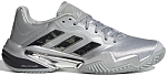 Кроссовки мужские Adidas Barricade 13 Silver Edition, Серебристые, с технологией Geofit, Torsion System (р. 40,5)