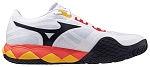 Кроссовки мужские Mizuno Wave Enforce Tour 2, Белые/Синие/Коралловые (р. EUR 40.5)