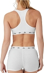 (CN) Бра женский Alo Yoga Icon Ribbed Henley, Белый (XS)
