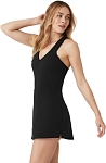 (CN) Платье женское Alo Yoga Sleeveless, Чёрное