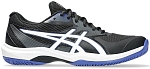 Кроссовки мужские Asics Game FF, Черный/Белый/Синий, легкие, с технологией Trusstic и Flytefoam (р. 46,5)