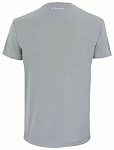 (EU) Футболка мужская Tecnifibre Team Tech 22TETE, Серебристая (L)