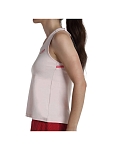 (EU) Майка женская Bullpadel Edrar с технологией Drylum, Розовая (2XL)