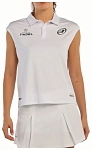 (EU) Поло женское Bullpadel Acido, Белое (2XL)